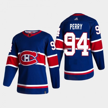 Montreal Canadiens Trikot Corey Perry 94 2020-21 Reverse Retro Authentic - Herren